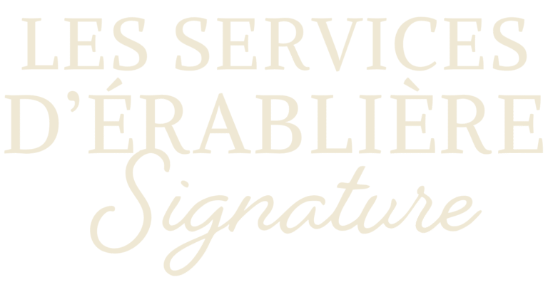 Les Services d'Érablière Signature